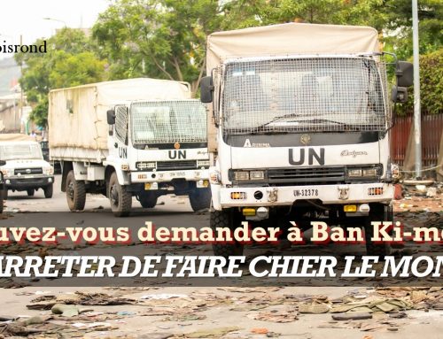 POUVEZ-VOUS DIRE À BAN KI-MOON D’ARRÊTER DE FAIRE CHIER LE MONDE